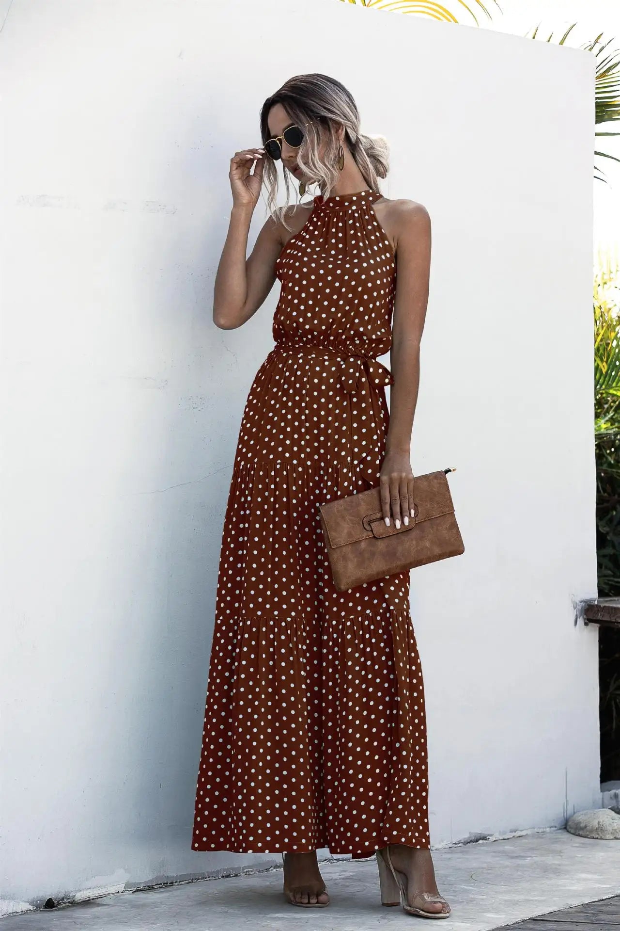 Polka Dot Long Dress