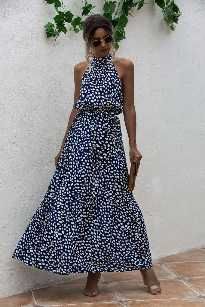 Polka Dot Long Dress