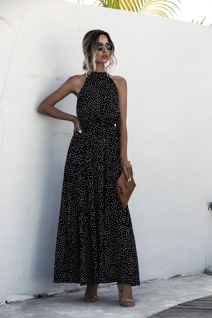 Polka Dot Long Dress